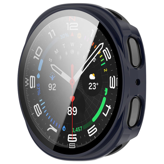 Techsuit Defense360 Pro Hülle für Samsung Galaxy Watch8 44mm, Marineblau