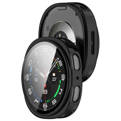 Techsuit Defense360 Pro Hülle für Samsung Galaxy Watch8 44mm, Schwarz