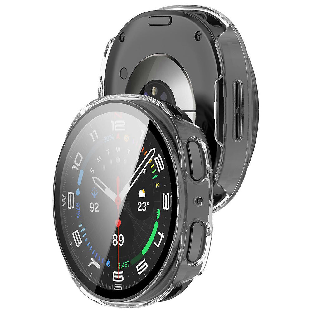 Techsuit Defense360 Pro Hülle für Samsung Galaxy Watch8 44mm, Transparent