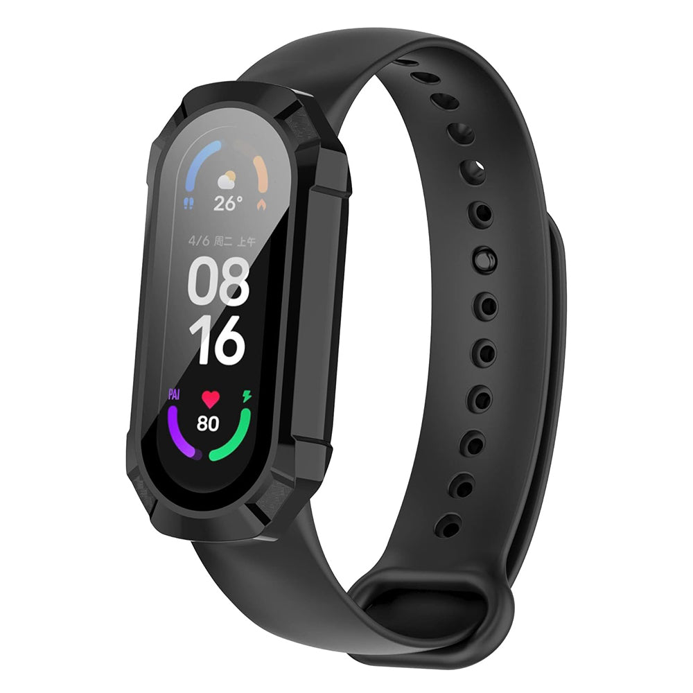 Techsuit Defense360 Pro Hülle für Xiaomi Smart Band 7, Schwarz