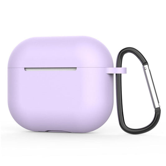 Techsuit Silikonhülle für Apple AirPods 4, Lila