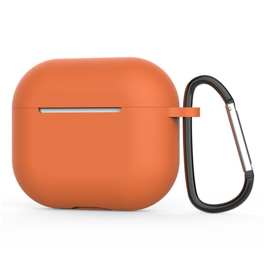 Techsuit Silikonhülle für Apple AirPods 4, Orange