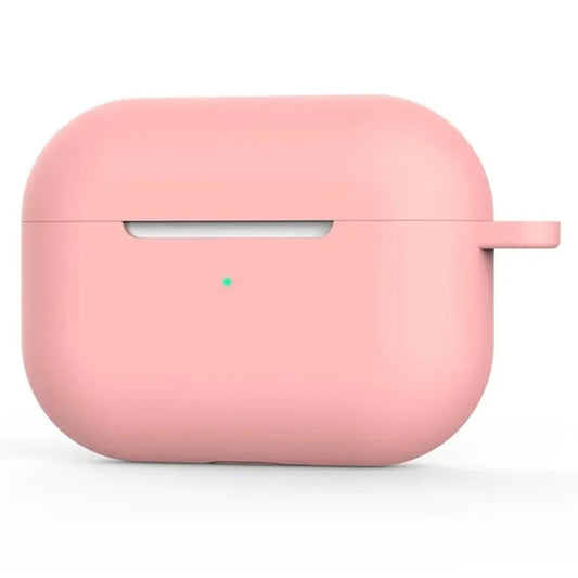 Techsuit Silikonhülle für Apple AirPods 4, Dunkelrosa