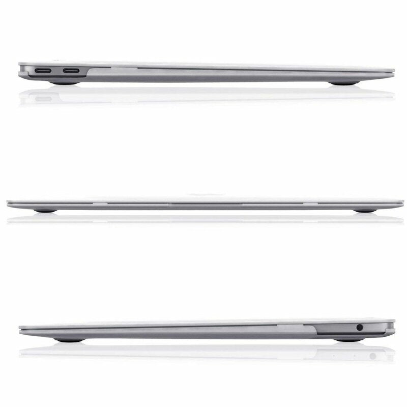 Techsuit UltraShell Hülle für Apple MacBook Air M1 13 Zoll (2020), Matt Transparent