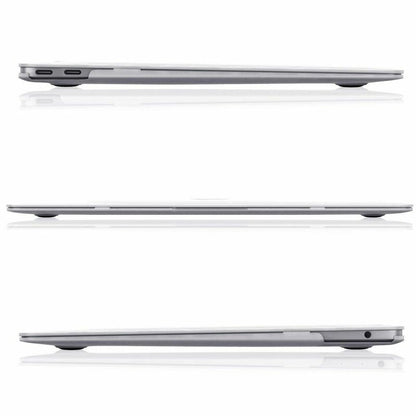 Techsuit UltraShell Hülle für Apple MacBook Air M1 13 Zoll (2020), Matt Transparent
