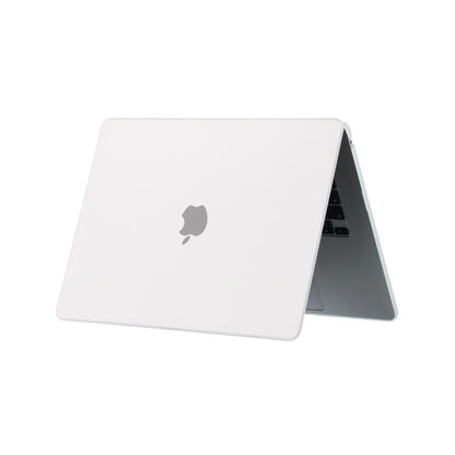 Techsuit UltraShell Case for Apple MacBook Air M3 15inch (2024) / Air M2 15inch (2023), Matte Transparent