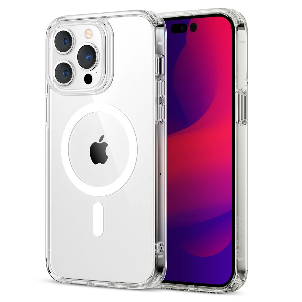 MagSafe Hülle für Apple iPhone 14 Pro Max, ESR, Ch Halolock, Transparent