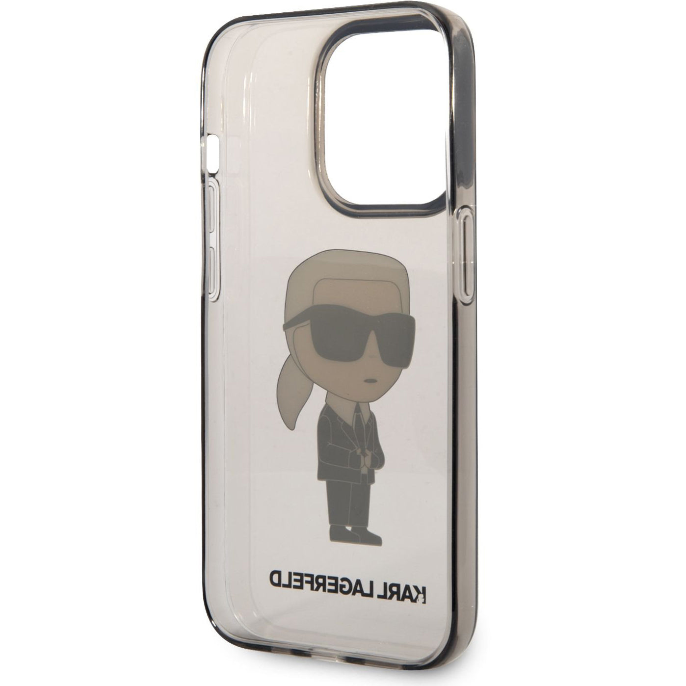 Hülle für Apple iPhone 14 Pro Max, Karl Lagerfeld, IML Ikonik NFT, Schwarz