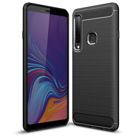 Hülle für Huawei P Smart (2019), OEM, Carbon, Schwarz