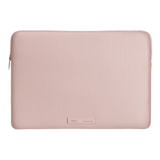 UNIQ Cyprus Ridge Hülle für Laptop max. 14 Zoll, Rosa