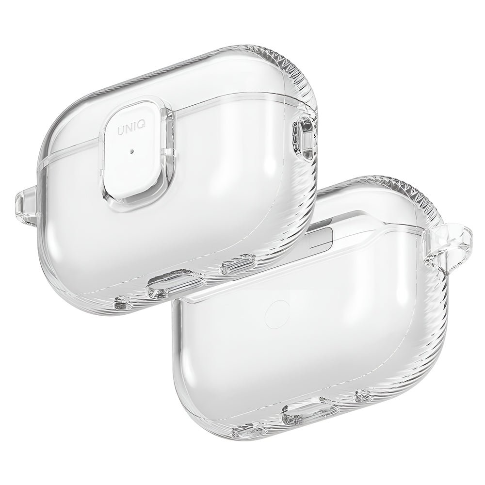 UNIQ Glase Pro Hülle für Apple AirPods Pro 3, Transparent