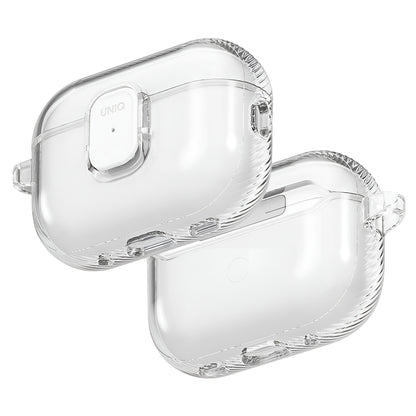 UNIQ Glase Pro Hülle für Apple AirPods Pro 3, Transparent