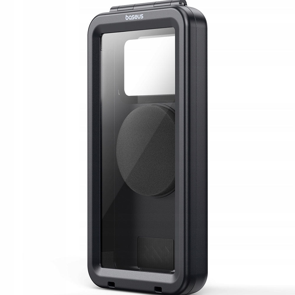 Universal Waterproof Case Compatible with Magnetic Bicycle Mount, Baseus, PrimeTrip VB1, Black C0013D01