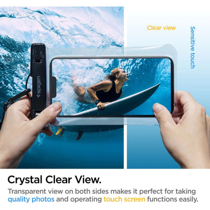 Universal Waterproof Case, Spigen, A601, Transparent
