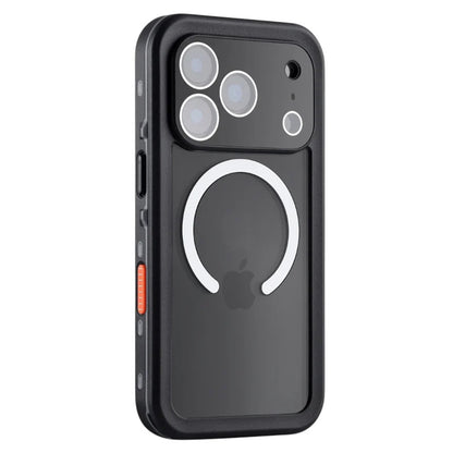 Wasserdichte Hülle für Apple iPhone 18 Pro / 17 Pro, ShellBox, Schwarz