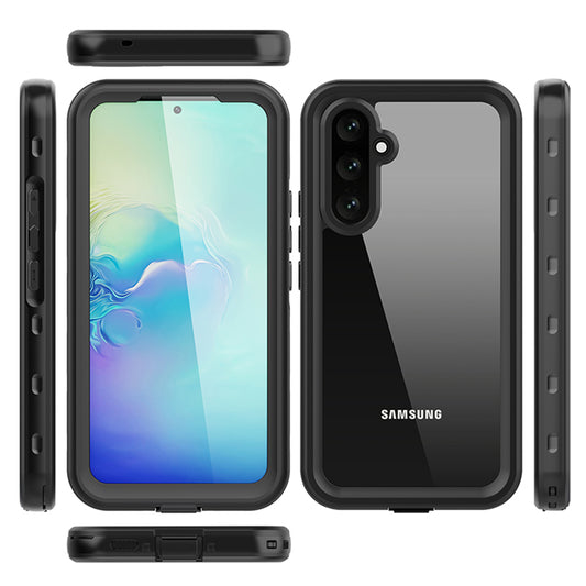 Wasserdichte Hülle für Samsung Galaxy A54 A546, ShellBox, Schwarz