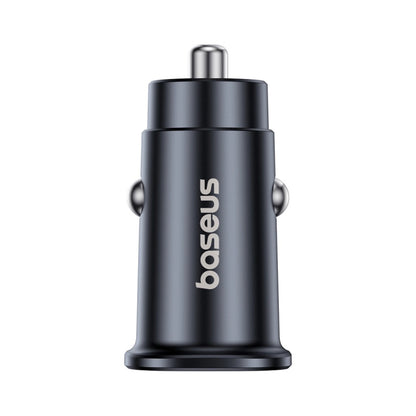 Auto-Ladegerät Baseus GoTrip, 30W, 3A, 1 x USB-A - 1 x USB-C, Schwarz