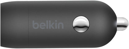 Belkin BoostCharge Auto-Ladegerät, 30W, 3A, 1 x USB-C, Schwarz CCA004btBK