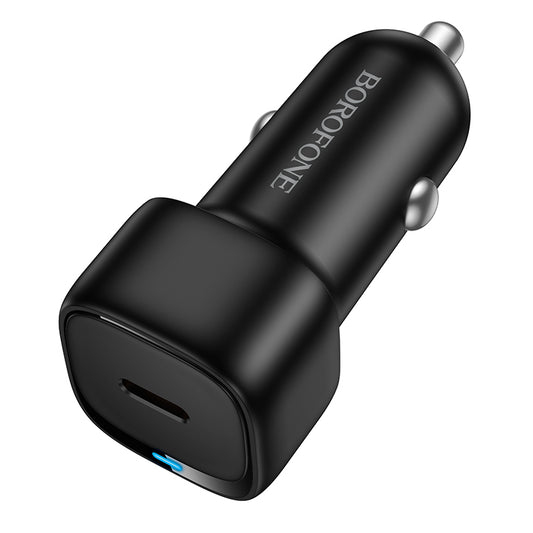 Auto-Ladegerät Borofone BZ34A Cloud, 20W, 3A, 1 x USB-C, Schwarz