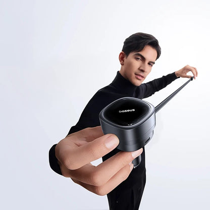 Auto-Ladegerät mit USB-C Kabel Baseus PrimeTrip VR1, 60W, 3A, 1 x USB-A - 1 x USB-C, Schwarz C00069001121-00