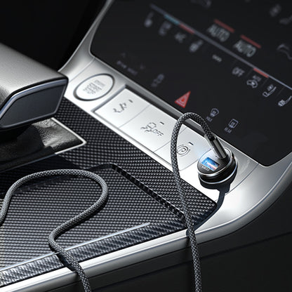 Auto-Ladegerät mit USB-C Kabel Lisen, 83W, 3.25A, 1 x USB-A - 1 x USB-C, Silber YL0223110003