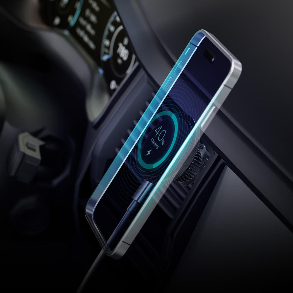 Auto Wireless Ladegerät 3MK, 15W, 1.67A, Schwarz