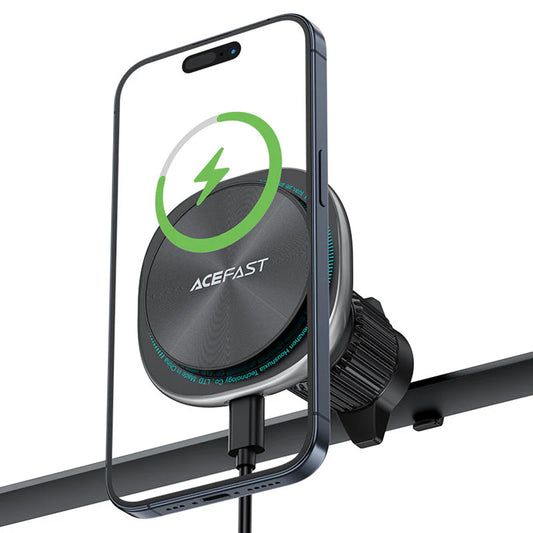Auto Wireless Ladegerät Acefast D41, 15W, 1.67A, Silber