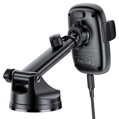 Kfz-Wireless-Ladegerät Acefast D49, 15W, 1.67A, Schwarz