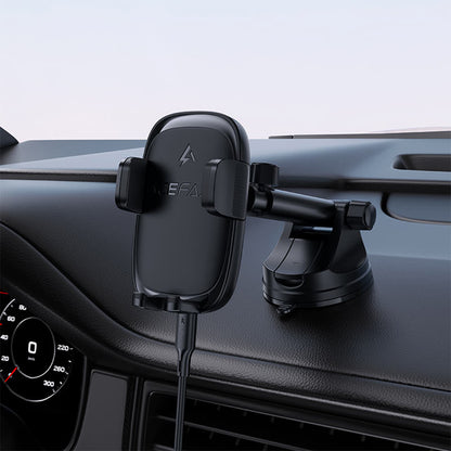 Kfz-Wireless-Ladegerät Acefast D49, 15W, 1.67A, Schwarz