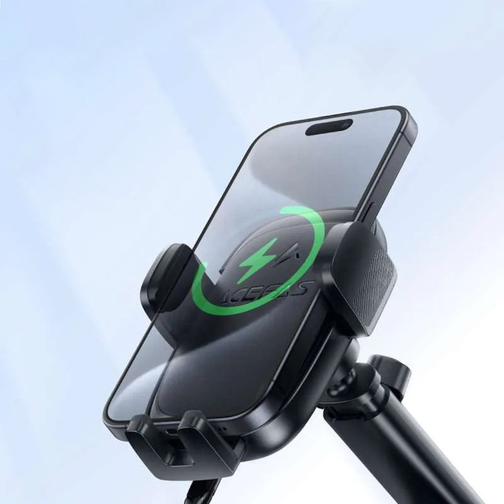 Kfz-Wireless-Ladegerät Acefast D49, 15W, 1.67A, Schwarz