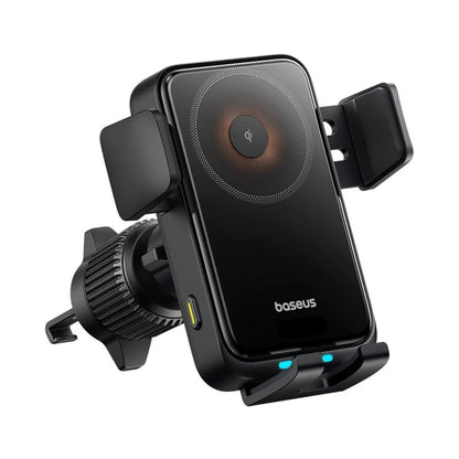 Baseus Wisdom Pro Vent Kfz-Wireless-Ladegerät, 15W, 1.67A, Schwarz C40381501123-00