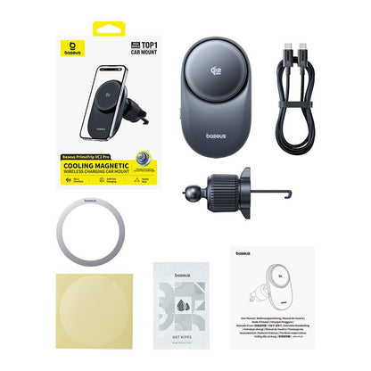 Kabelloses Auto-Ladegerät Baseus PrimeTrip VC2 Pro, 25W, Schwarz C0013N00