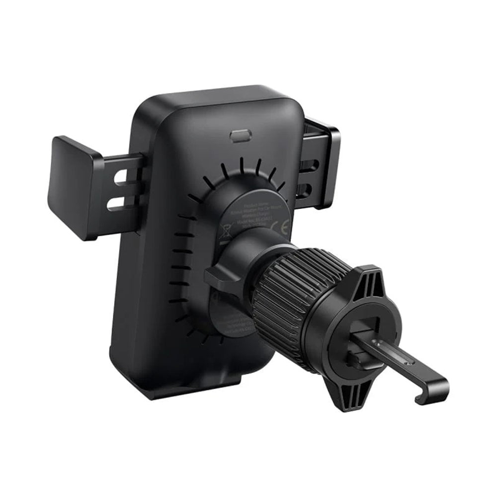 Baseus Wisdom Pro Vent Kfz-Wireless-Ladegerät, 15W, 1.67A, Schwarz C40381501123-00