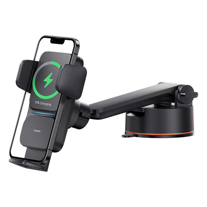 Baseus Wisdom Dash Kfz-Wireless-Ladegerät, 15W, 1.67A, Schwarz C40344901113-Z1