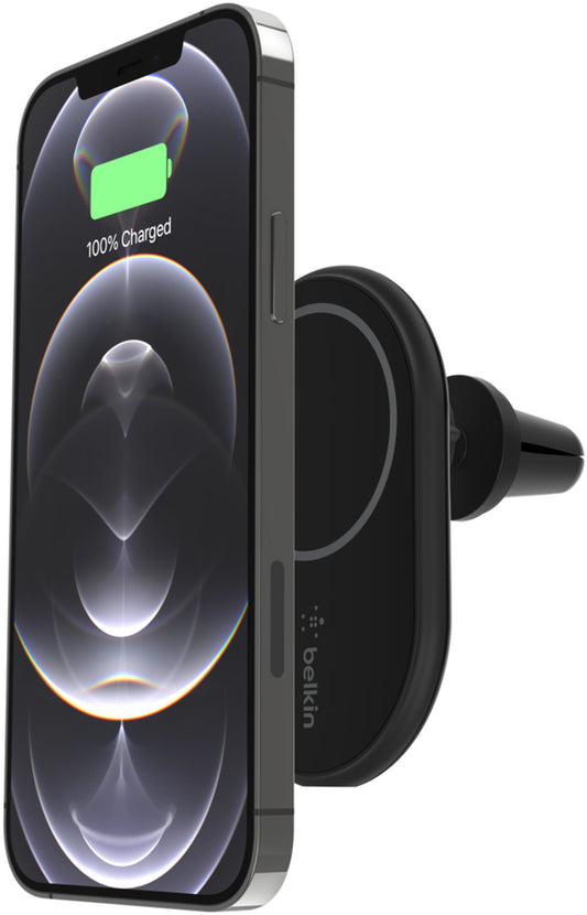 Belkin BoostCharge Wireless Car Charger, 10W, 1.1A, Black WIC004btBK
