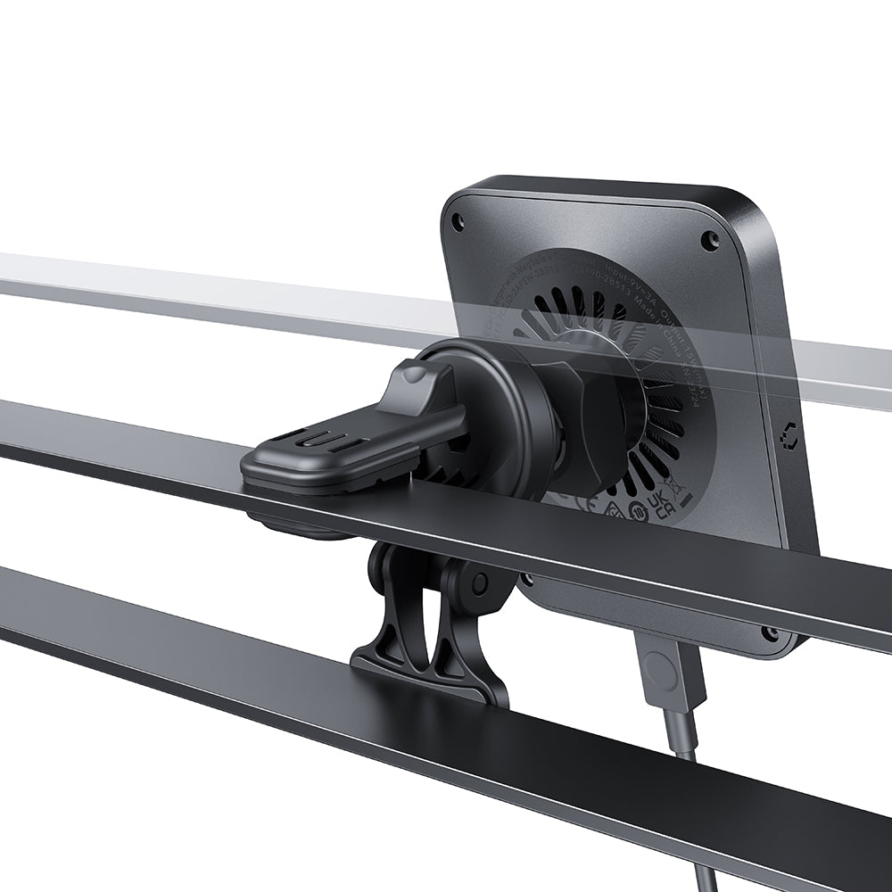 Kfz-Wireless-Ladegerät ESR CryoBoost, 15W, 1.67A, Silber