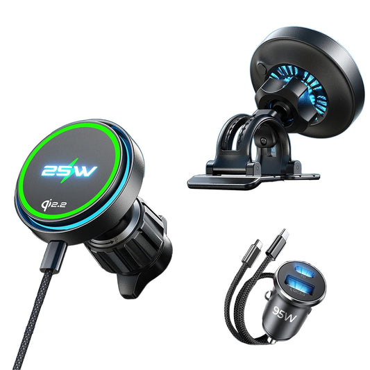 Wireless Auto Ladegerät Lisen W116, 25W, Schwarz YL0225060018
