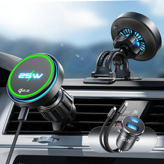 Wireless Auto Ladegerät Lisen W116, 25W, Schwarz YL0225060018