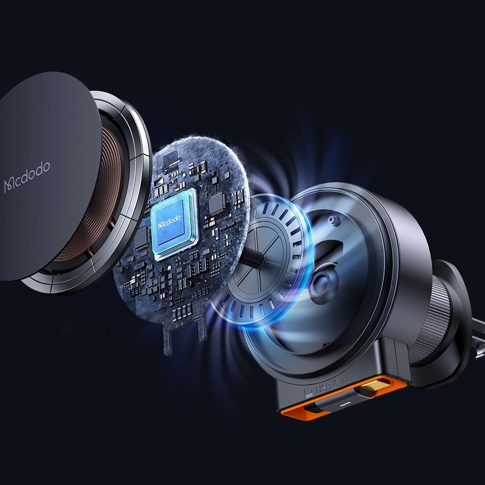 Auto Wireless-Ladegerät McDodo CH-0091, 15W, 1.67A, Gold