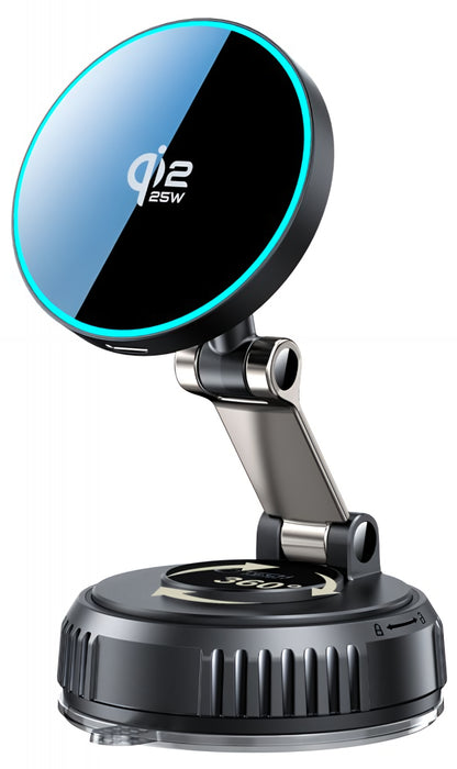 Auto Wireless-Ladegerät Tech-Protect MM25W-V8, 25W, Schwarz