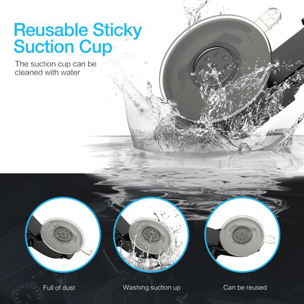 Auto Wireless Ladegerät Techsuit CAPD032 Premium, 10W, 1.1A, Schwarz