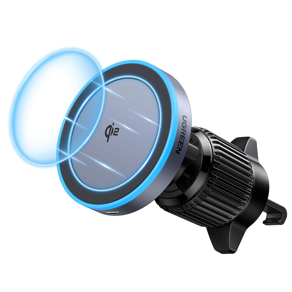 UGREEN W708 Kfz-Wireless-Ladegerät, 15W, 1.67A, Schwarz