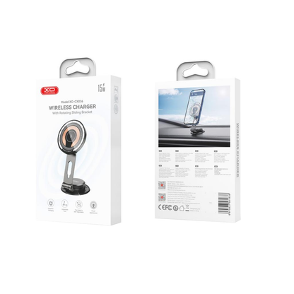 Kfz-Wireless-Ladegerät XO Design CX036, 15W, 1.67A, Schwarz