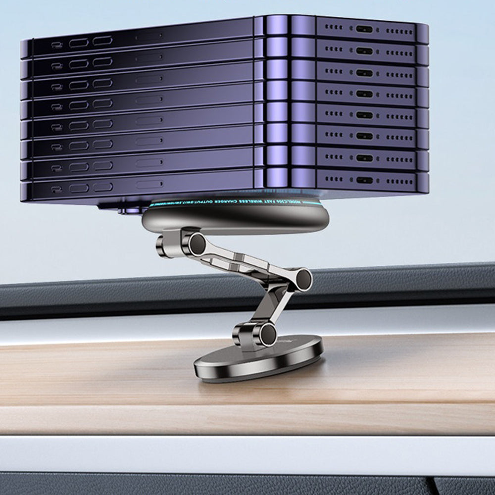 Yesido C306 Wireless Car Charger, 15W, 1.67A, Black