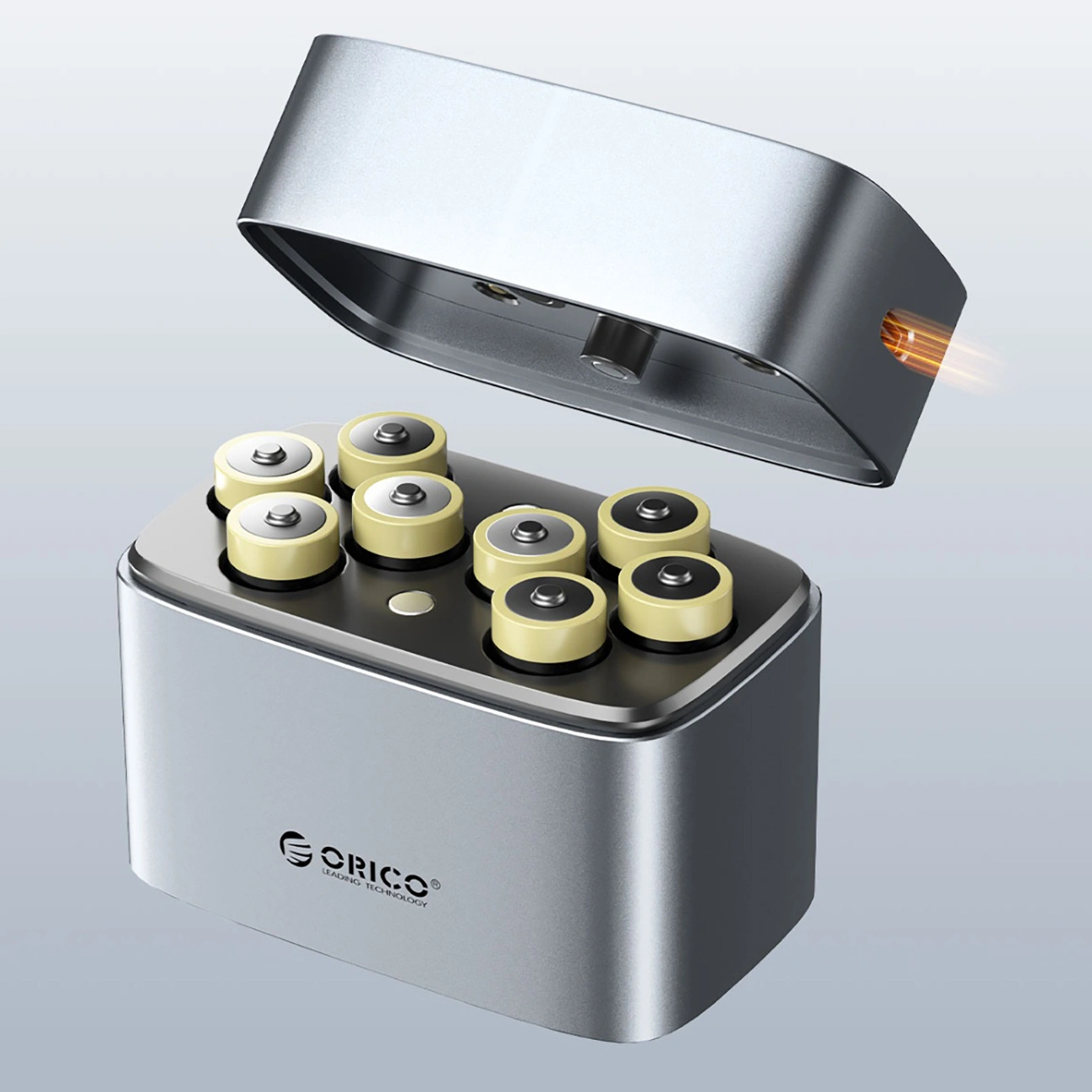 Orico EV8 Batterieladegerät, AA, Grau