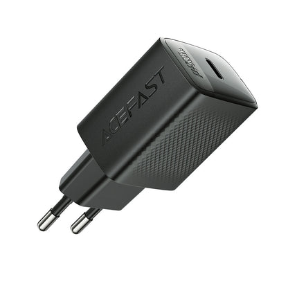 Netzladegerät Acefast A104, 25W, 3A, 1 x USB-C, Schwarz