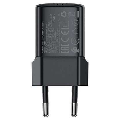 Netzladegerät Acefast A118, 30W, 3A, 1 x USB-C, Schwarz