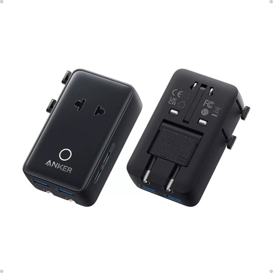 Anker Nano Travel Netzladegerät, 20W, 3A, 2 x USB-A - 2 x USB-C, Schwarz A9215H11