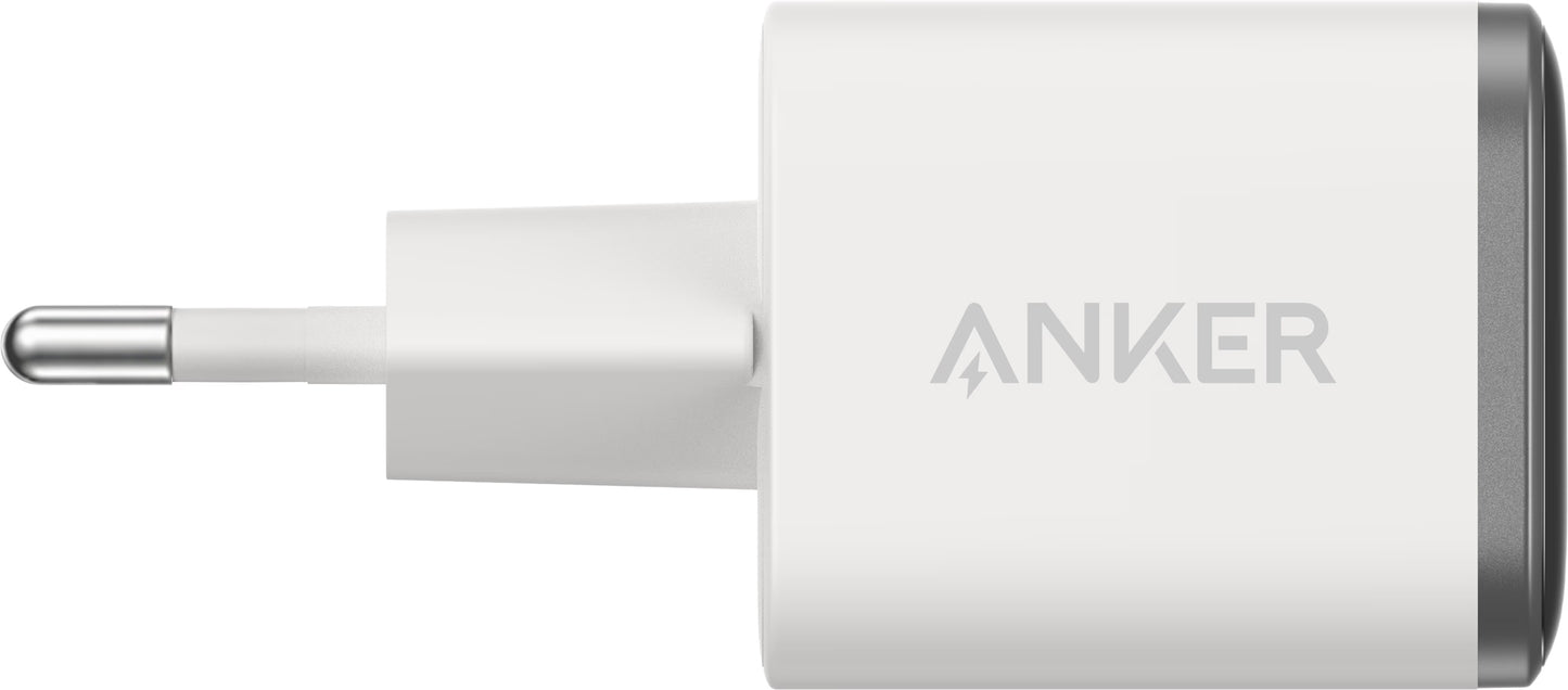 Anker Nano Display Netzladegerät, 45W, 3A, 1 x USB-C, Weiß A121DG21