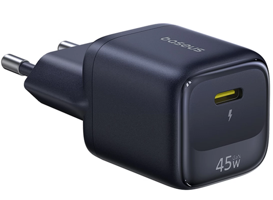 Baseus EnerFill FN22 Netzladegerät, 45W, 3A, 1 x USB-C, Schwarz E0123300